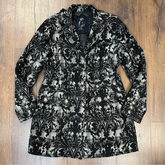 Jackets by Cino wool blend dress coat SZ MED - Picture 1 of 4